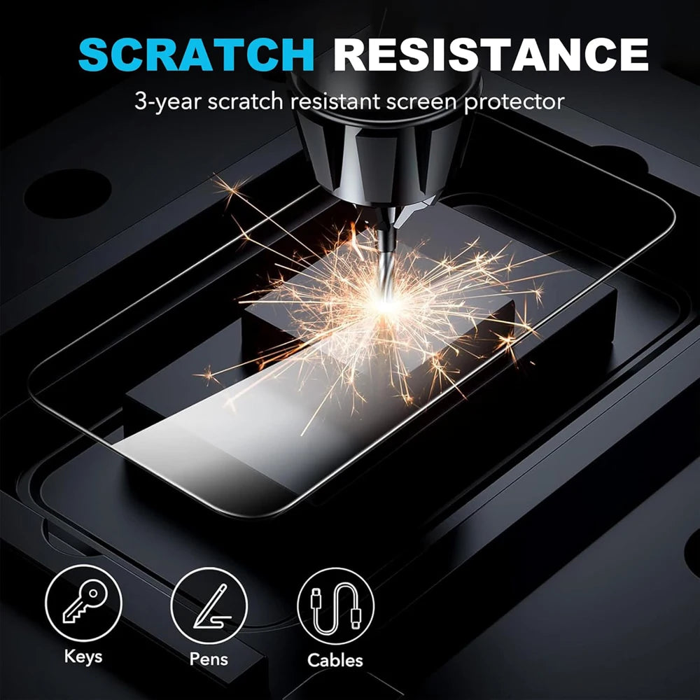 Protector de pantalla de vidrio templado para Switch Nintendo 2, con tapa de Joystick, accesorios, Protector para Switch Nintendo 2