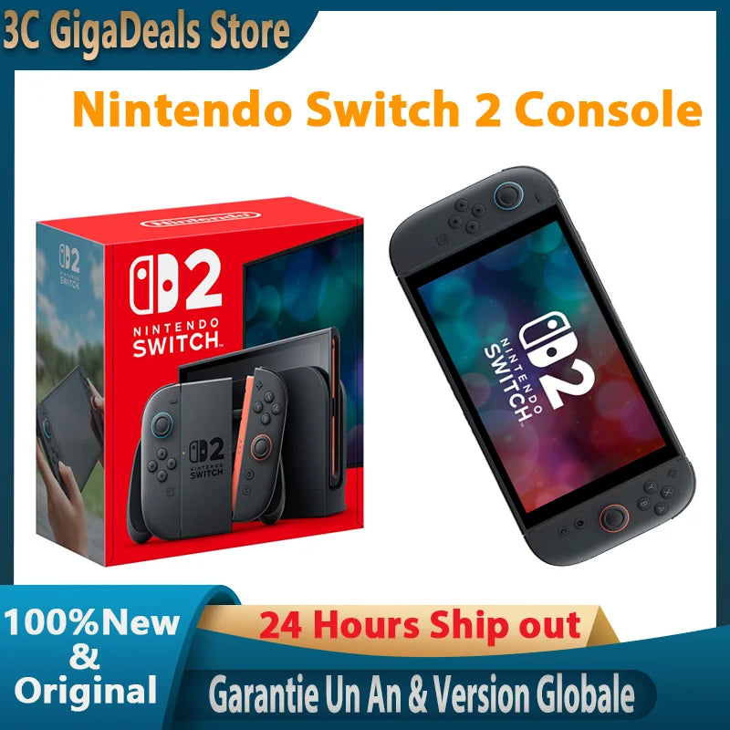 Nintendo Switch 2,7,9 pulgadas, consola manual joy-con2, modo de TV estable, consola de videojuegos N2