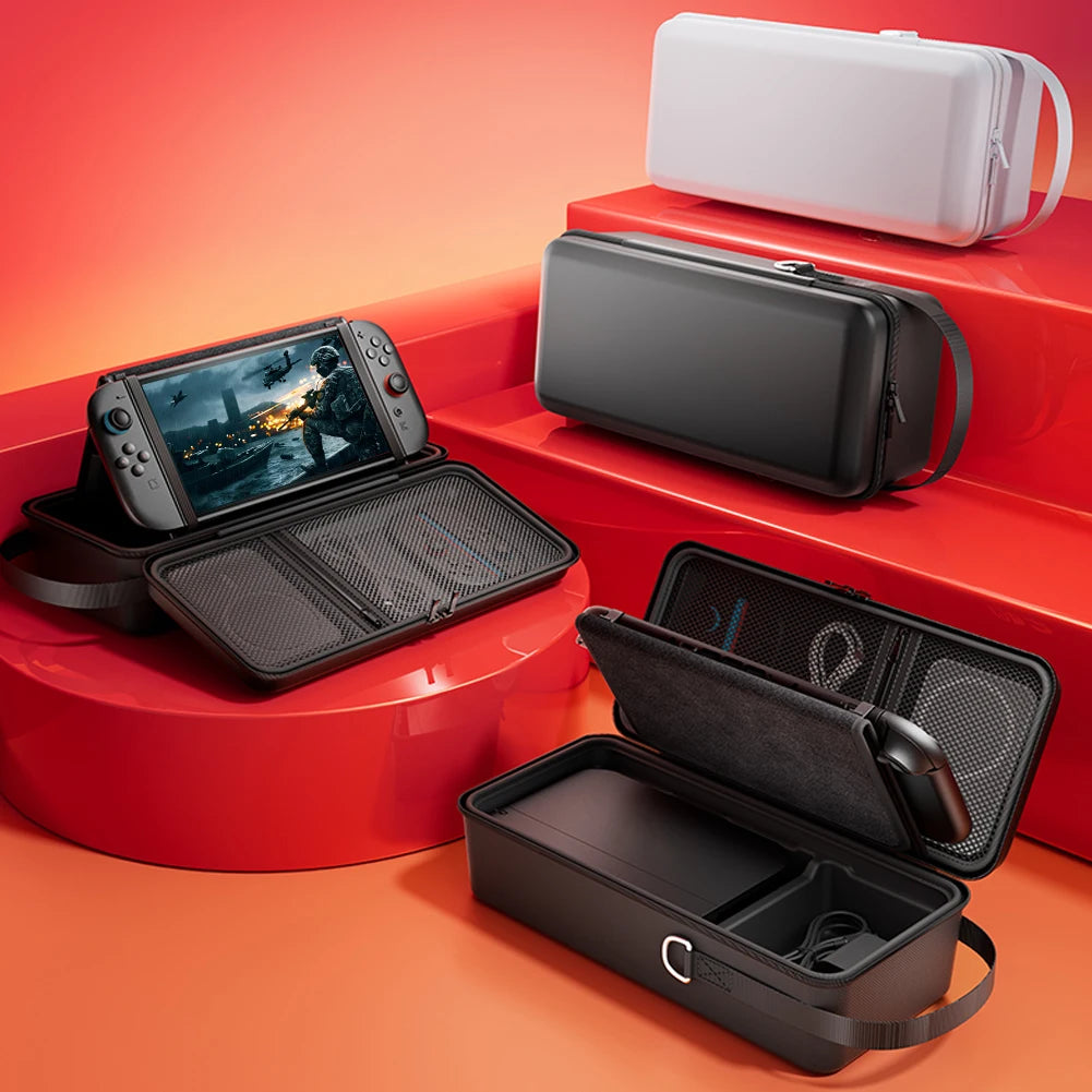 Estuche de transporte duro para Nintendo Switch 2, bolsa organizadora a prueba de golpes, Estuche De Viaje duro, bolsa de almacenamiento portátil para accesorios Switch 2